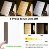 LUXSWAY Rechargeable 3X Full Page Magnifier for Reading,Magnifying Glass with