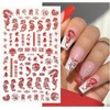 Golden New Year Nail Art Stickers, The Year of The