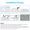 CHUSYYRAY 300PC Fiber Optic Car Home Headliner Star LIGHT KIT