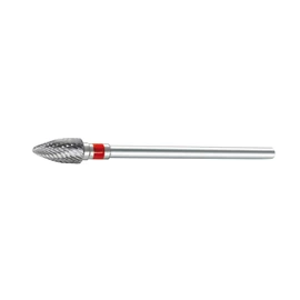 HM bit, pointed cone, red series, cross teeth, medium, in accordance with DIN ISO140