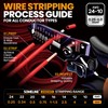 SOMELINE Automotive Wire Connectors Crimp Tool Kit, Crimper for 24-14
