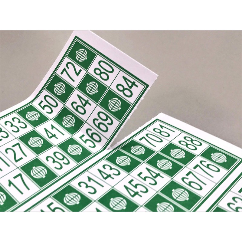 600 Bingo Cards for Traditional Bingo 90 Balls