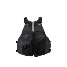 Astral, E-Ronny Men’s PFD, Durable Life Jacket for Fishing, Touring, and Kayaking, Space Black, Large-X-Large