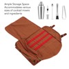 Bartender Roll Bag Carrying Bag with Shoulder Strap Large Capacity