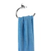 Wenko Towel Ring Puerto Rico with Power-Loc, Zinc Chrome, 6.5