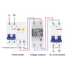 WIFI Overvoltage Undervoltage Protector 230V 50Hz 60Hz 63A Remote Control