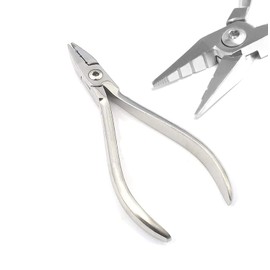 OdontoMed2011 JARABAK LIGHT WIRE PLIER WITH GROOVES DENTAL ORTHODONTIC PLIER STAINLESS STEEL