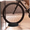 GRIRIW 4Pcs Indoor Bike Trainer Front Wheel Riser Block Stable