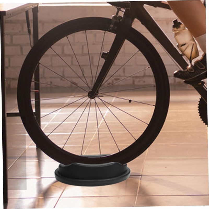 GRIRIW 4Pcs Indoor Bike Trainer Front Wheel Riser Block Stable