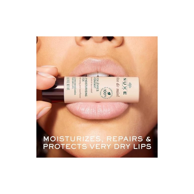 Nuxe Honey Rêve Lipstick 8G x 4G (Honey) - Moisturising