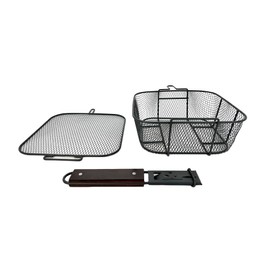 Nexgrill Shaker Fryer Basket with Removable Wooden Handle, Non-Stick Graphite, Mesh Design, Basket Locking Mechanism, Perfect for Frying Seafood, Crawfish, Fries, Great for Outdoor Cooking, 530-0020A
