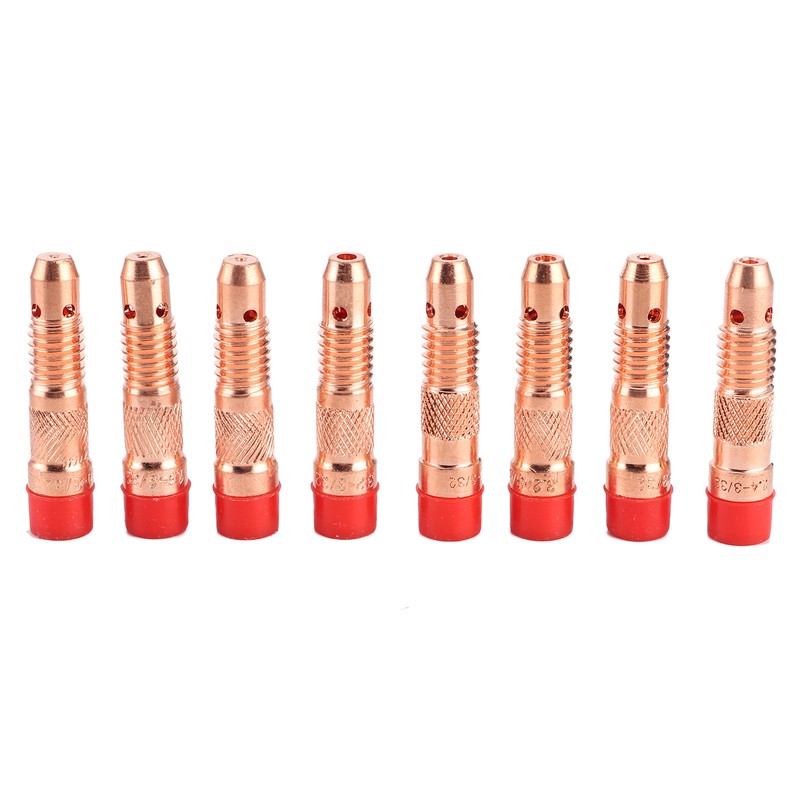 46Pcs Welding Nozzle TIG Contact Welder Nozzle for Torch 17/18/26