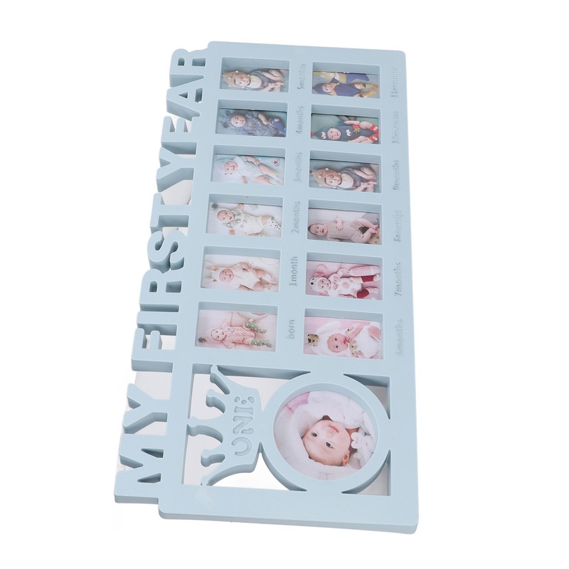 Newborn Photo Frame Durable Polished 12 Small Picture Frames Record