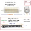 WELESHEI Led Halogen Replacement Bulb R7s 118mm 30w Dimmable Equivalent