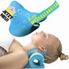 Neck Stretcher, Relaxation Pillow for Neck (Sky Blue)