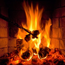 uxcell Scissors Tong, 53cm Carbon Steel Fireplace Firewood Picker Barbecue Charcoal Pick Up Tool