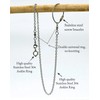 Bird Foot Chain Flying Stainless Steel Training Rope Outdoor Parrot