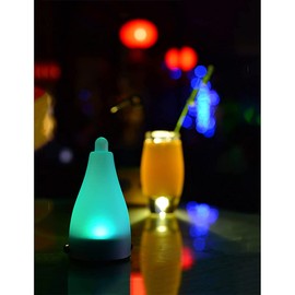 Demi Solar Party Light 2x Garden Table Hanging Path Floor Light Plastic White/Black Height: 36.5 cm, D: 65 cm, Light Colour Changing or White, I44