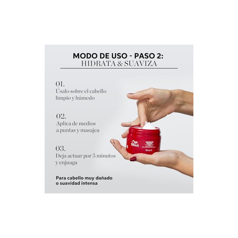 Wella Professionals Ultimate Repair Mascarilla de reparación, 150 ml