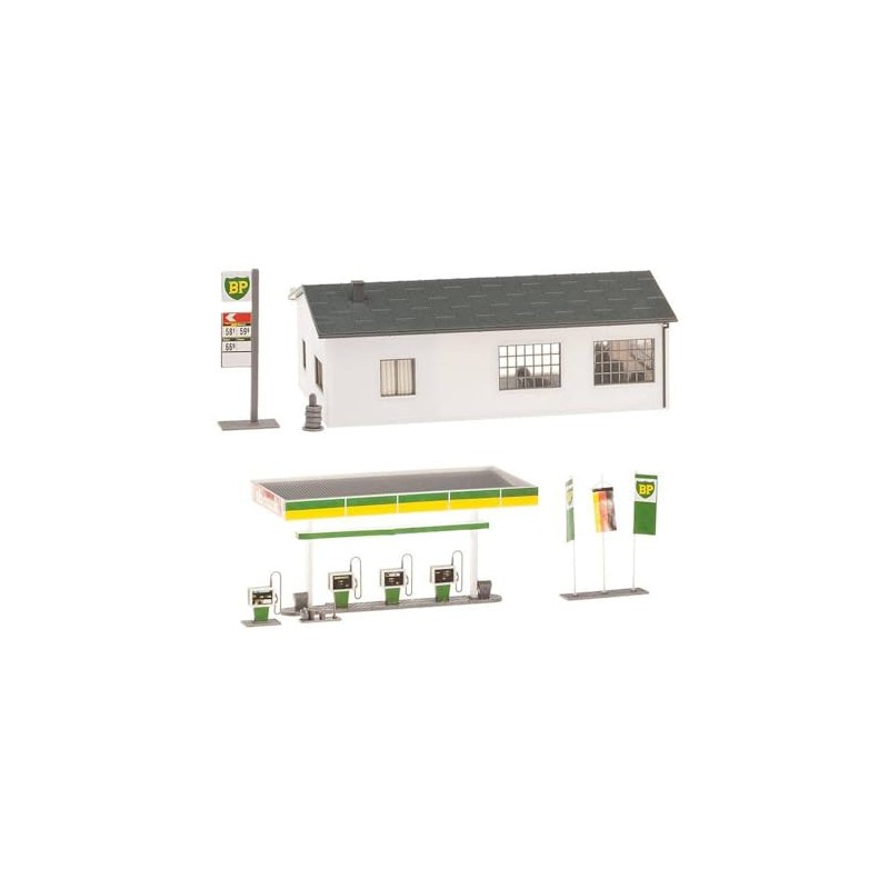 Faller 130345 – Petrol Station with Service Buildings