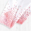 ELECLAND White and Rose Gold Plastic Party Tablecloth, 137 x
