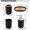Accesorios para Bao Juego de 4 Accesorios De Bao, Dispensador