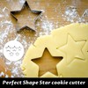 Jidyllic 10 Pcs Star Cookie Cutters Set