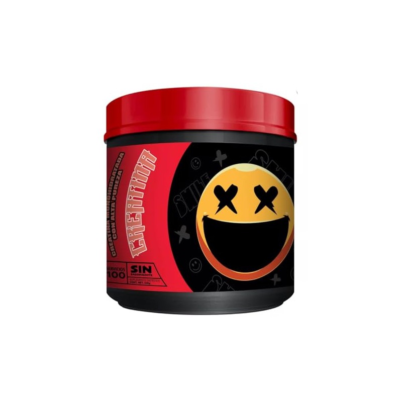Creatina Monohidratada Pura, Suplemento Dietético, Sin Saborizante, 500g, 100 Servicios,