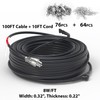 HEATIT 100ft Roof and Gutters Heating Cable with 10ft Lighted