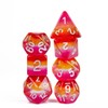 Lesbian Pride Dice Set - Lesbian DND Dice Set -