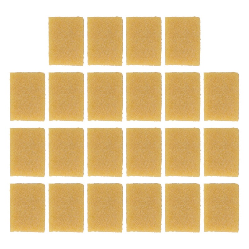 22 Pcs Adhesive Eraser Quadrate Manual Natural Rubber Reusable 7x5.1cm