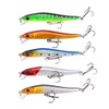 QBDIANGEN 5 Pcs Fishing Lures Set Hard Plastic Body Artificial