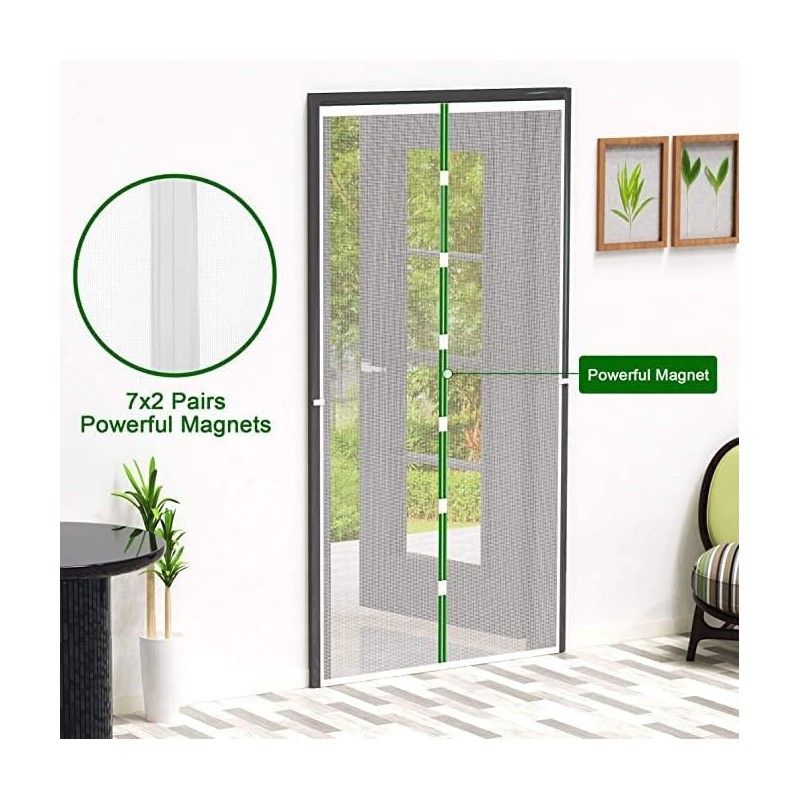 Magnetic Fly Screen Door