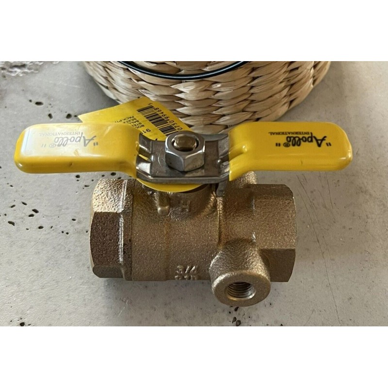 Apollo OEM Combraco 3/4" Bronze Tapped Ball Valve Backflow PVB