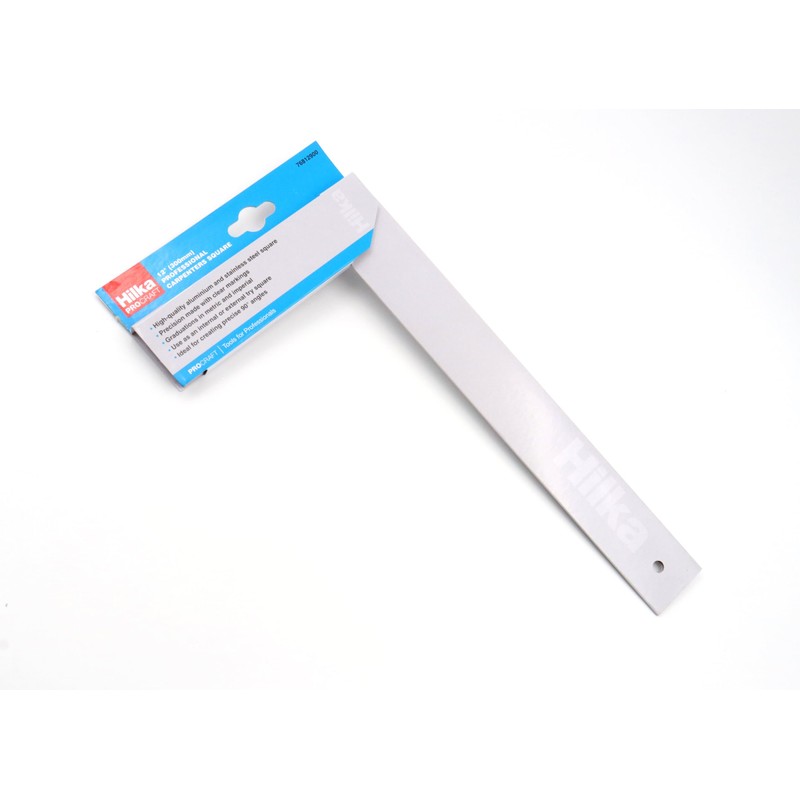 Hilka 76812900 300mm (12") Professional Carpenters Square