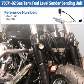 Farpida 75071-02 Gas Tank Fuel Level Sender Sending Unit Fuel Fits for Harley-Davidson FLHT/FLHTC/FLHTCI/FLHTCSE / FLHTCSE2 / FLHTCUI/FLHTI/FLHTPI/FLHTRI/FLTR/FLTRI 2002-2005
