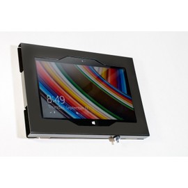 TABcare Locking Wall Mount Metal VESA Anti-Theft Enclosure Compatible for Lenovo Ideapad Miix 720 (Miix 720, Black)