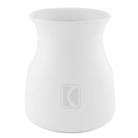 Chantal Ceramic Utensil Crock, 6.875", White