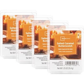 Mainstays Scented Wax Cubes 1.25oz 4-Pack (Salted Caramel Butterscotch)