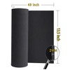 Black Foam Sheets Roll, Premium Cosplay EVA Foam Sheet,2mm Thick,(2mm