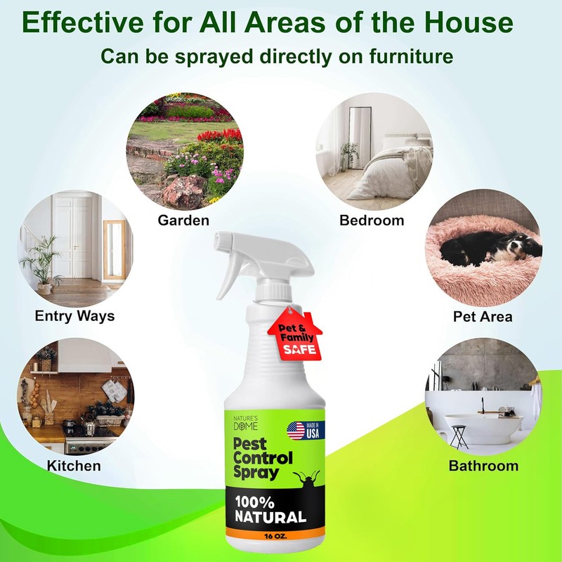 Nature's Dome Eco-Friendly Lab Tested – 16 oz – Pest