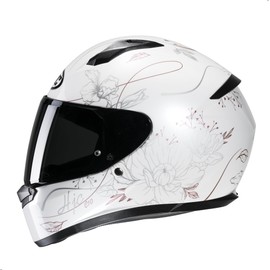 HJC C10 EPIK Full Face Motorcycle Helmet with HJ-34P Pin-lock Shield, DOT Approved (MC8, Large)