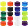 BEANPRECOY 20 Pcs Clear Guitar Effects Pedal Footswitch Toppers Durable
