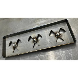 Fat Daddy Smokers Triple Damper Box Weld on Universal