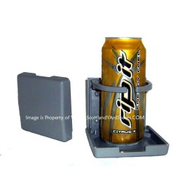 SCOTTLAND YARD SPARES BLACK KENWORTH TRUCK T600 W900 T800 K900  FOLDING DRINK CUP HOLDER CAB SLEEPER