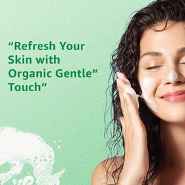 Amsarveda Face Cleansing Gel - Deep Cleansing with Neem, Tulsi & Aloe Vera, Natural & Gentle for All Skin Types, Balances Skin & Moisturizes - 150ml (5 oz)