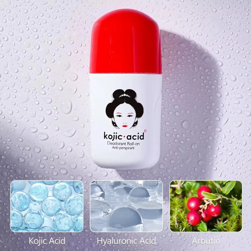Kit Crema Facial Desodorante Aclarate Ácido Kójico Manchas