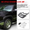 Factory Style Paintable Wheel Fender Flares Compatible with Chevy Silverado