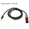 3.5mm to XLR Adapter Cable Mini Jack Aux to XLR