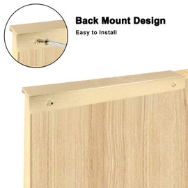 Cionyce 12 Pack Hidden Cabinet Pulls 7.87"/200mm Finger Edge Pulls Brushed Brass Concealed Handles Aluminum Dresser Tab Pulls for Wardrobe,Cupboard,Kitchen